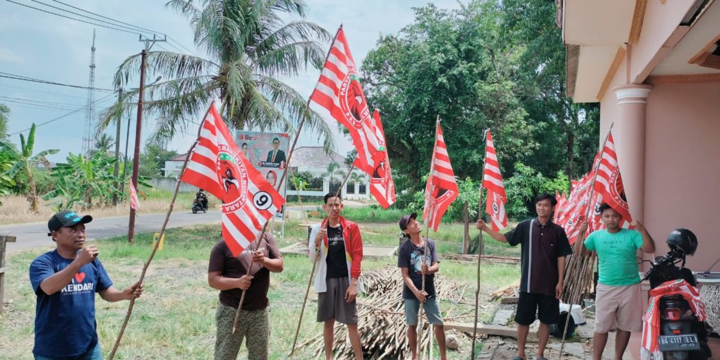 Kader dan Simpatisan Partai Kebangkitan Nusantara di Kabupaten Musi Banyuasin Provinsi Sumatera Selatan (foto : bekisarmedia.id/Edi Triono)