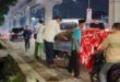 Ketua Pimpinan Cabang (Pimcab) Partai Kebangkitan Nusantara (PKN), Riswendi, memimpin langsung pemasangan atribut partai guna menyambut kedatangan Ketua Pimpinan Nasional (Pimnas), Anas Urbaningrum. (foto : bekisarmedia.id/Diki christian)