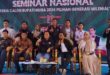 Seminar Nasional Dengan Tema Kriteria Calon Bupati Muba 2024 Pilihan Generasi Milenial di Aula Yayasan Rahmaniyah Sekayu, Sabtu (9/9/2023). (FOTO: KOMINFO MUBA).