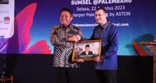 Gubernur Provinsi Sumatera Selatan (Sumsel), Herman Deru, dianugerahi penghargaan Bimasena pada gelaran Indonesia Marketing Festival Sumsel 2023 yang diprakarsai oleh Markplus.Inc, pada hari Selasa tanggal 22 Agustus 2023.