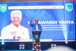 Perhelatan Pekan Olahraga Provinsi (PORPROV) Sumatera Selatan (Sumsel) ke XIV dengan resmi ditutup oleh Wakil Gubernur (Wagub) Provinsi Sumsel, Mawardi Yahya, di Gedung Kesenian Kabupaten Lahat, pada hari Minggu tanggal 24 September 2023.
