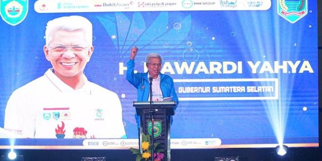 Perhelatan Pekan Olahraga Provinsi (PORPROV) Sumatera Selatan (Sumsel) ke XIV dengan resmi ditutup oleh Wakil Gubernur (Wagub) Provinsi Sumsel, Mawardi Yahya, di Gedung Kesenian Kabupaten Lahat, pada hari Minggu tanggal 24 September 2023.