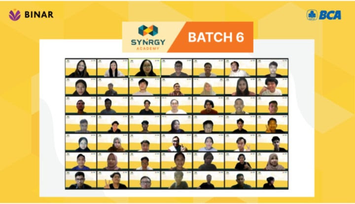 231 Peserta Ikut BCA SYNRGY Academy Batch ke 6. (foto : BCA SYNRGY Academy)