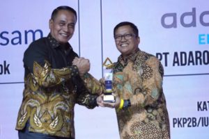 Perwakilan dari PT. Bukit Asam, menerima penghargaan Subroto 2023 yang digelar oleh Kementerian Energi dan Sumber Daya Mineral Republik Indonesia pada hari Jum'at tanggal 29 September 2023.