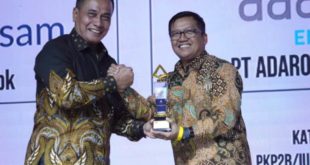 Perwakilan dari PT. Bukit Asam, menerima penghargaan Subroto 2023 yang digelar oleh Kementerian Energi dan Sumber Daya Mineral Republik Indonesia pada hari Jum'at tanggal 29 September 2023.