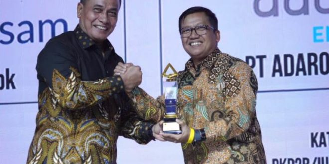 Perwakilan dari PT. Bukit Asam, menerima penghargaan Subroto 2023 yang digelar oleh Kementerian Energi dan Sumber Daya Mineral Republik Indonesia pada hari Jum'at tanggal 29 September 2023.