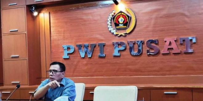 Ketua Umum (Ketum) Persatuan Wartawan Indonesia (PWI), Hendry Ch Bangun. (foto : SMSI Sumsel)