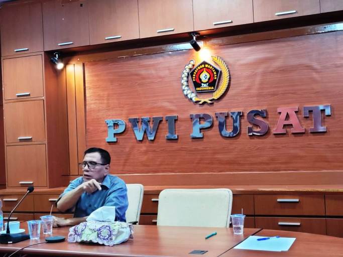 Ketua Umum (Ketum) Persatuan Wartawan Indonesia (PWI), Hendry Ch Bangun. (foto : SMSI Sumsel)