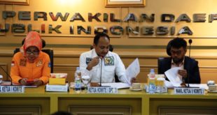 Ketua Komite I Dewan Perwakilan Daerah Republik Indonesia, Fachrul Razi, memimpin Rapat Kerja dengan Kementerian Desa Pembangunan Daerah Tertinggal dan Transmigrasi dengan agenda mendorong Revisi Undang-Undang Desa untuk segera disahkan, pada hari Senin tanggal 13 November 2023 di Gedung DPD RI Komplek Parlemen, Jakarta. (foto : dpd.go.id)