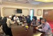 Ketua Dewan Perwakilan Daerah Republik Indonesia, LaNyalla Mahmud Mattalitti, berbincang dengan Konjen Republik Indonesia di Jeddah pada hari Kamis tanggal 7 Desember 2023. (foto : DPD RI)