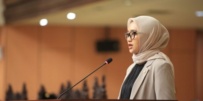 Anggota DPD RI asal Provinsi Lampung, Jihan Nurlela. (foto : Biro Pemberitaan dan Media DPD RI)