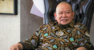 LaNyalla Mattalitti, Ketua Dewan Perwakilan Daerah Republik Indonesia. (foto : DPD RI)