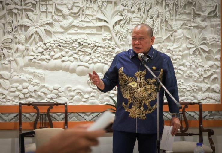 Ketua Dewan Perwakilan Daerah Republik Indonesia dari Provinsi Jawa Timur, LaNyalla Mattalitti. (foto : DPD RI)