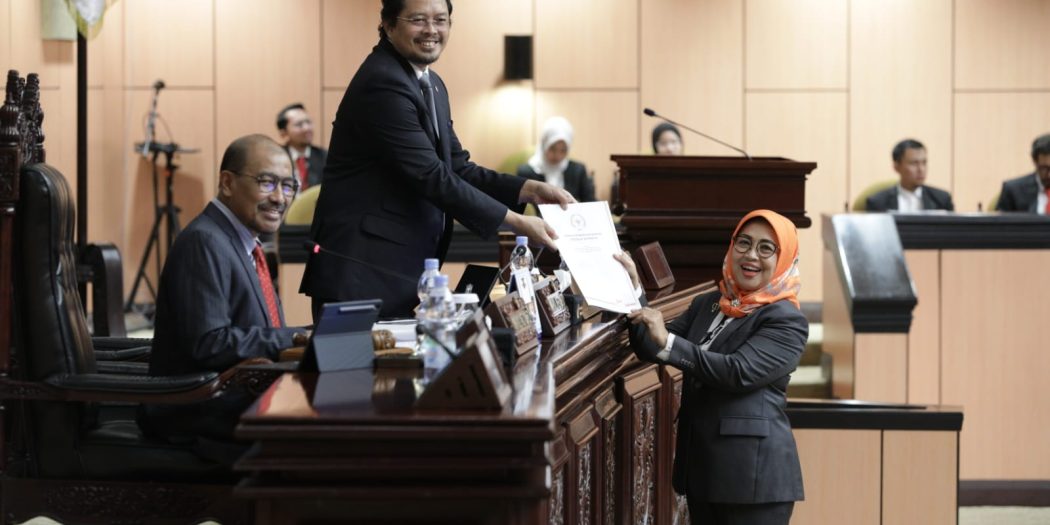 Wakil Ketua Komite I Dewan Perwakilan Daerah Republik Indonesia, Sylvia Murni. (foto : DPD RI)