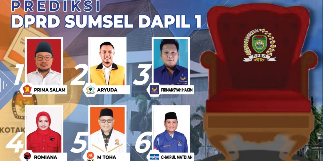 Calon Anggota DPRD Sumsel Yang Diprediksi Terpilih dari Daerah Pemilihan Sumsel 1. (foto : A.M. Syafei)