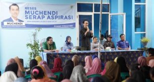 Wakil Ketua Dewan Perwakilan Rakyat Daerah Provinsi Sumatera Selatan, Muchendi Mahzareki, melakukan Reses Tahap I Tahun 2024 di Desa Celikah, Kecamatan Kayuagung, Kabupaten Ogan Komering Ilir.