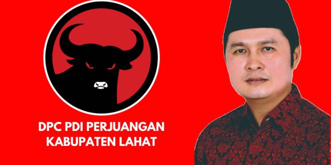 Ketua Dewan Pimpinan Cabang Partai Demokrasi Indonesia Perjuangan Kabupaten Lahat, Yulius Maulana. (suarapublik.id)
