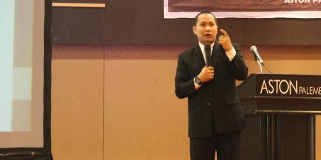 Andika Pranata Jaya, Ketua KPU Sumsel. (bekisarmedia.id/raam syahfutro)