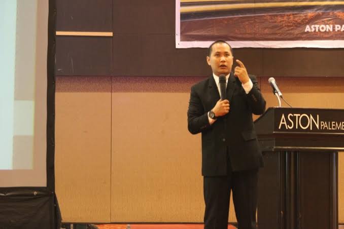 Andika Pranata Jaya, Ketua KPU Sumsel. (bekisarmedia.id/raam syahfutro)