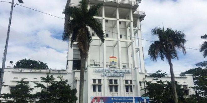 Kantor Wali Kota Palembang. (bekisarmedia.id/sikumbang)