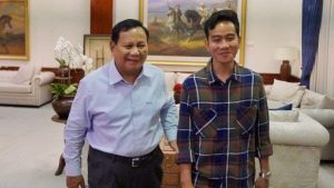 Prabowo Subianto dan Gibran Rakabuming Raka, Calon Presiden dan Wakil Presiden Republik Indonesia Periode 2024-2029. (news.detik.com)