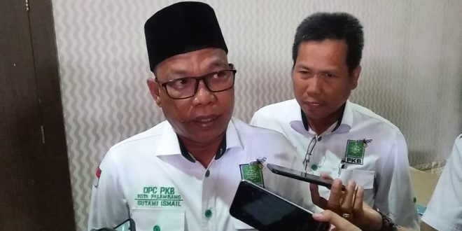 Sutami Ismail, Ketua Dewan Pimpinan Cabang Partai Kebangkitan Bangsa Kota Palembang. (bekisarmedia.id/sikumbang hasan)