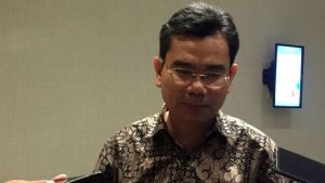 Direktur Eksekutif Lembaga Survey Indonesia (LSI), Djayadi Hanan. (bekisarmedia.id/syahfutro riyanto)