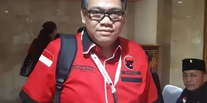 Ketua Dewan Pimpinan Daerah (DPD) Partai Demokrasi Indonesia (PDI) Perjuangan Provinsi Sumatera Selatan (Sumsel), Giri Ramandha Kiemas. (bekisarmedia.id/Sikumbang Hasan)