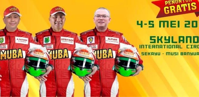 Ajang bergengsi Kejuaraan Nasional (Kejurnas) Motoprix akan kembali digelar di Sirkuit Skyland Sekayu, Kabupaten Musi Banyuasin (Muba) pada tanggal 4-5 Mei 2024 mendatang. (bekisarmedia.id/eka sahputra)
