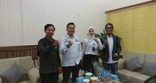 Kepala Dinas Komunikasi dan Informatika (DinKominfo) Provinsi Sumatera Selatan (Sumsel), Rika Efianti, menerima audiensi Pengurus Dewan Pimpinan Daerah (DPD) Pro Jurnalismedia Siber (PJS) Sumsel, hari Rabu pagi tanggal 8 Mei 2024. (bekisarmedia.id/tri ricki)