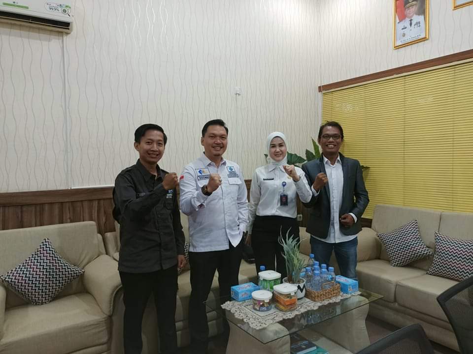 Kepala Dinas Komunikasi dan Informatika (DinKominfo) Provinsi Sumatera Selatan (Sumsel), Rika Efianti, menerima audiensi Pengurus Dewan Pimpinan Daerah (DPD) Pro Jurnalismedia Siber (PJS) Sumsel, hari Rabu pagi tanggal 8 Mei 2024. (bekisarmedia.id/tri ricki)