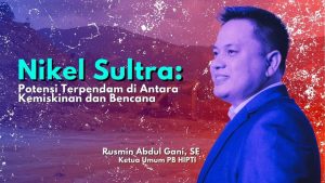 Rusmin Abdul Gani, Ketua Umum Pengurus Besar Himpunan Pengusaha Tambang Tolaki (DPP Pro Jurnalismedia Siber)