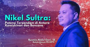 Rusmin Abdul Gani, Ketua Umum Pengurus Besar Himpunan Pengusaha Tambang Tolaki (DPP Pro Jurnalismedia Siber)