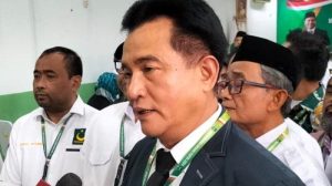 Yusril Ihza Mahendra, Ketua Umum Partai Bulan Bintang. (Wartakotalive/Alfian Firmansyah)