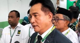 Yusril Ihza Mahendra, Ketua Umum Partai Bulan Bintang. (Wartakotalive/Alfian Firmansyah)