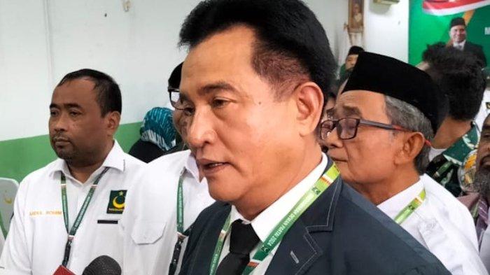 Yusril Ihza Mahendra, Ketua Umum Partai Bulan Bintang. (Wartakotalive/Alfian Firmansyah)
