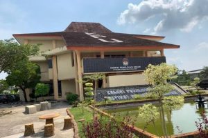 Gedung Komisi Pemilihan Umum Provinsi Sumatera Selatan. (bekisarmedia.id/Raam)