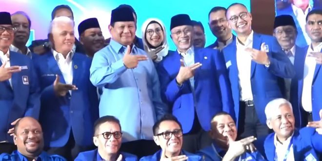 Tangkapan layar - Workshop dan Rakornas PAN Pemenangan Pilkada 2024 di Jakarta, hari Kamis tanggal 9 Mei 2024. (DetikSumsel.com)