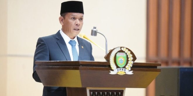 Hasbi Asadiki, Ketua Panitia Khusus (Pansus) IV DPRD Sumsel. (Bekisar Media / Oyong Hairudin)