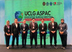 Delegasi Pemerintah Kabupaten Musi Banyuasin yang menghadiri The First Session of 2024 of Executive Bureau (EXBU) United Cities and Local Government Asia Pacifik (UCLG ASPAC), yang diselenggarakan pada tanggal 5-7 Juni 2024 di Paradise Hotel Likupang, Minahasa Utara, Sulawesi Utara. (Bekisar Media / Dinkominfo Muba)
