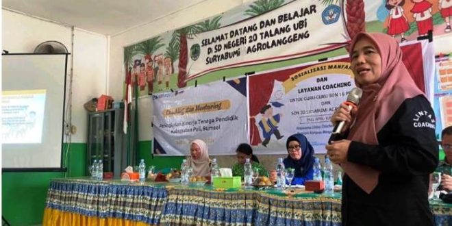Penanggung Jawab dan inisiator kegiatan Ayo Sentuh Bersama, dr. Unita Magdalena, CET, CAPC, CPEC. (Bekisar Media / Rasti)