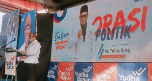 Ketua Dewan Pimpinan Tingkat Wilayah (DPTW) Partai Keadilan Sejahtera (PKS) Provinsi Sumatera Selatan (Sumsel), M. Toha. (Bekisar Media / Oyong Hairudin)