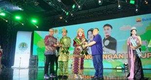 PT. Bukit Asam menggelar pemilihan Duta Lingkungan Hidup Kabupaten Muara Enim tahun 2024 di Gedung Serba Guna Tanah Putih, Tanjung Enim, pada hari Jum'at tanggal 5 Juli 2024. (Bekisar Media / Humas Bukit Asam)