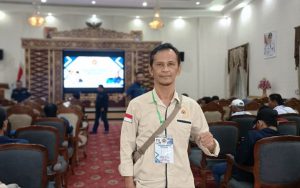 Ketua Persatuan Wartawan Indonesia Kota Lubuklinggau, Iman Santoso. (Bekisar Media / SMSI Sumsel)