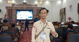 Ketua Persatuan Wartawan Indonesia Kota Lubuklinggau, Iman Santoso. (Bekisar Media / SMSI Sumsel)