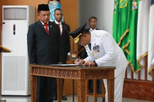 Rahman Hadi dilantik sebagai Pj. Gubernur Riau oleh Menteri Dalam Negeri (Mendagri) Republik Indonesia, Tito Karnavian, pada hari Kamis tanggal 15 Agustus 2024. (Bekisar Media / DPD.go.id)