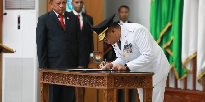 Rahman Hadi dilantik sebagai Pj. Gubernur Riau oleh Menteri Dalam Negeri (Mendagri) Republik Indonesia, Tito Karnavian, pada hari Kamis tanggal 15 Agustus 2024. (Bekisar Media / DPD.go.id)