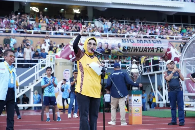 Hj. R.A. Anita Noeringhati, Bakal Calon Wakil Gubernur Provinsi Sumatera Selatan. (Bekisar Media / Detiksumsel.com)