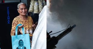 Warga Kabupaten Muba memberikan apresiasi kepada Hj. Lucianty atas program fogging yang telah dilakukannya. (BekisarMedia.id/Eka Sahputra)