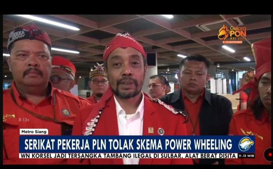 Ketua Umum Serikat Pekerja (SP) PLN, M. Abrar Ali. (BekisarMedia.id/Malik)